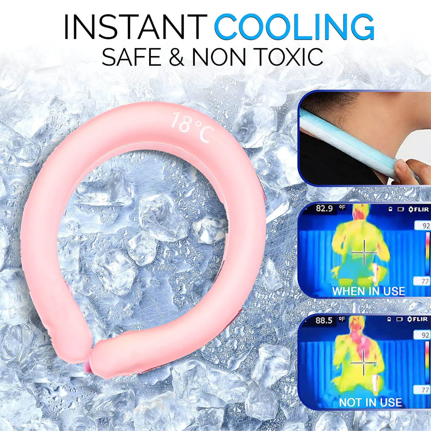 Ice Maker Cooling Tube Cooling Neck Wraps